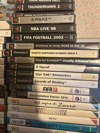 43 Giochi ds , wii , ps1 , ps2 , ps3 , xbox
