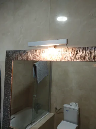 Espejo de baño vintage