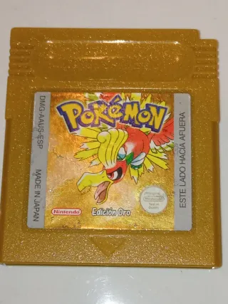 Cartucho Pokémon Oro Game Boy DMG-AAUS-ESP