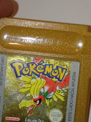 Cartucho Pokémon Oro Game Boy DMG-AAUS-ESP