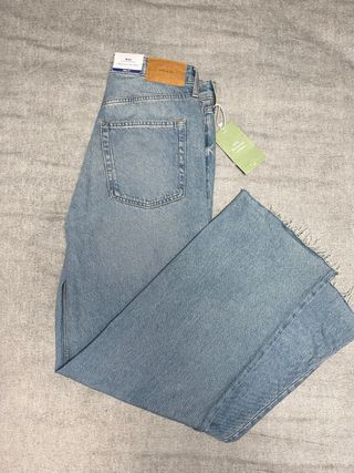 Vaqueros H&M Wide Leg Tiro Alto Talla 44