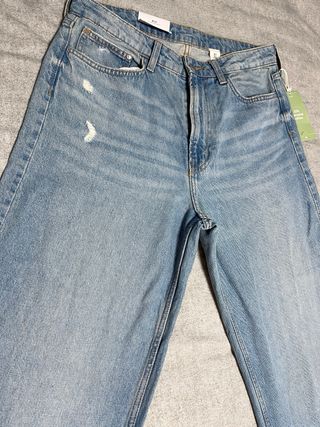 Vaqueros H&M Wide Leg Tiro Alto Talla 44