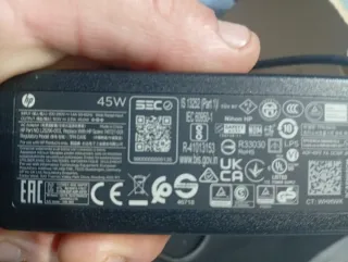 Adaptador Corriente HP 45W