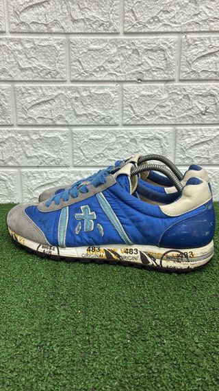 Premiata Scarpe Blu/Grigie