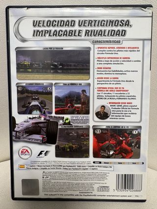 Videojuego F1 2001 PS2 EA Sports