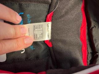 Mono de esquí infantil rojo