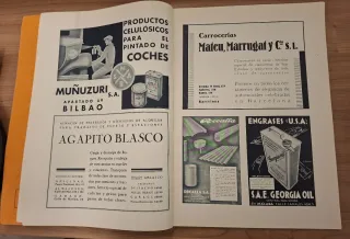 Revista antigua Ford 1933