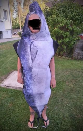 Disfraz de pescado. A estrenar!