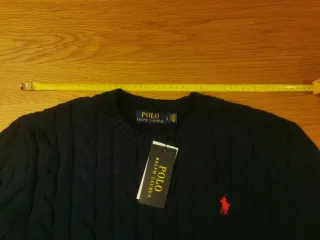 Jersey Polo Ralph Lauren Azul Marino Trenzado