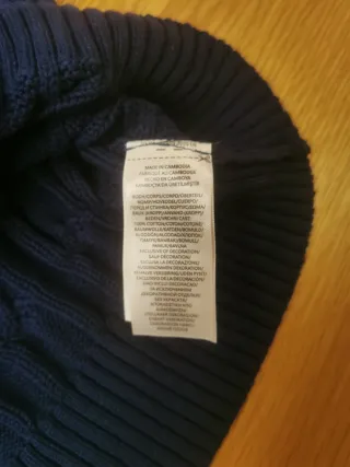 Jersey Polo Ralph Lauren Azul Marino Trenzado