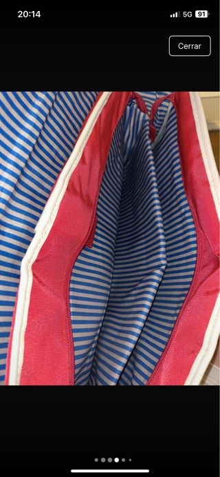 Bandolera Pepe Jeans burdeos