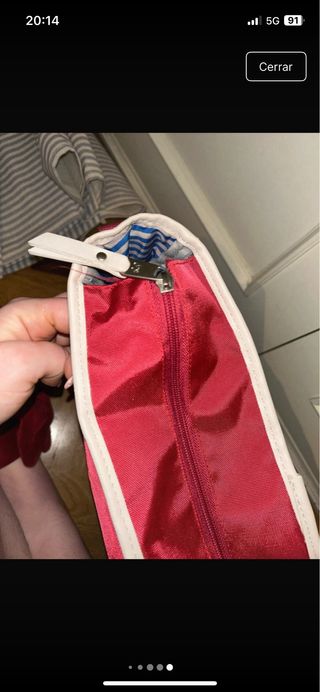 Bandolera Pepe Jeans burdeos