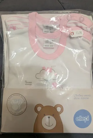 Set 2 body bimba/neonata 1-3 mesi h56