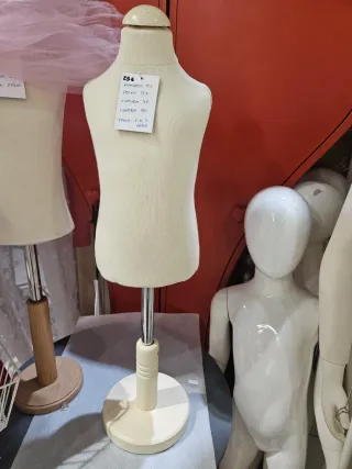 Busto maniquí infantil 1-2 años