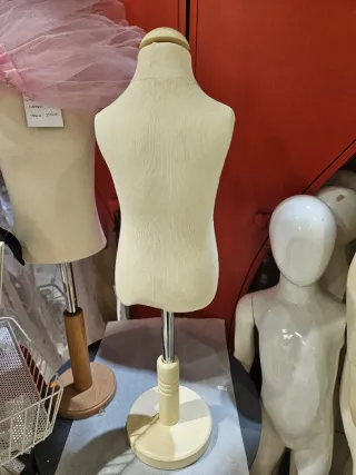 Busto maniquí infantil 1-2 años