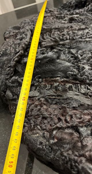 Abrigo Astracán Negro