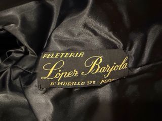 Abrigo Astracán Negro