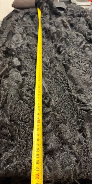 Abrigo Astracán Negro