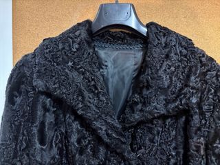 Abrigo Astracán Negro