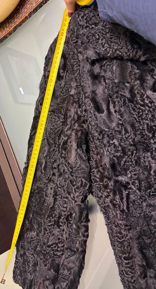 Abrigo Astracán Negro