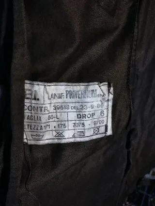 Giacca militare vintage anni '86 taglia 50/L