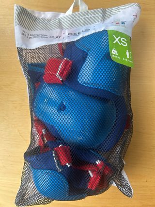 Kit Protección Infantil Oxelo Azul. Talla XS