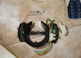 Ventilador de techo 5 aspas multicolor