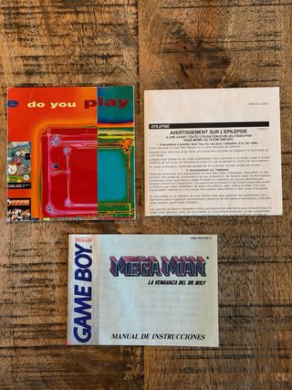 Mega Man La venganza del Dr. Wily Game Boy