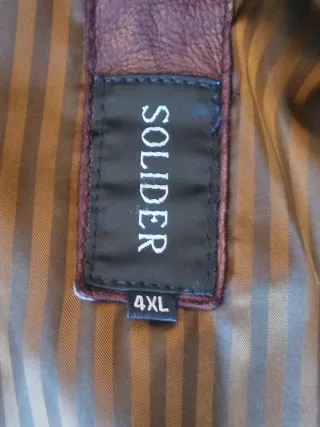 Chaqueta de piel hombre Soldier