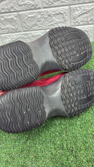 Scarpe Hogan in camoscio rosse