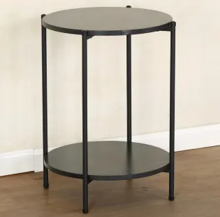 Mesa auxiliar / mesa lateral redondo 40x56,8cm