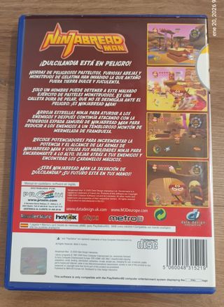 Ninjabread Man PS2 (PlayStation 2)