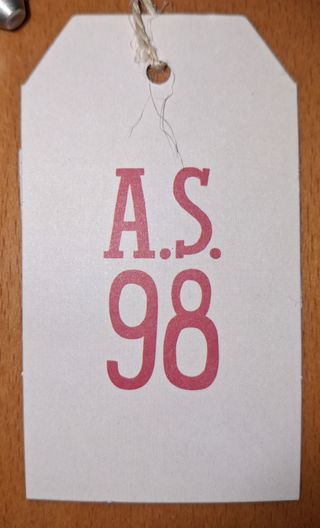 Pulsera AS98 Cuero Marrón Tachuelas Plata