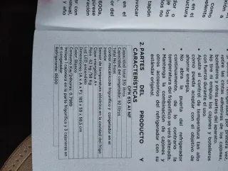 Nevera en buen estado