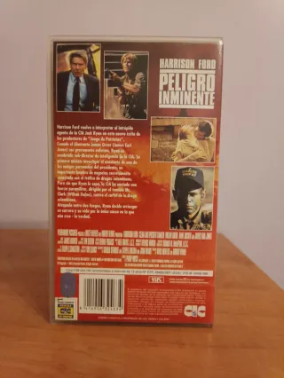 VHS Peligro Inminente Harrison Ford