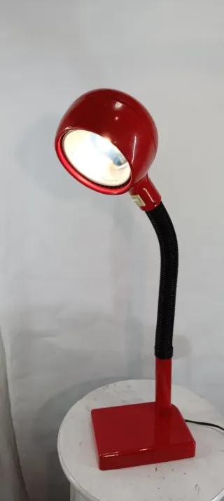 Lampada Emmendi Flex Rossa Funzionante