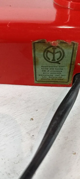 Lampada Emmendi Flex Rossa Funzionante