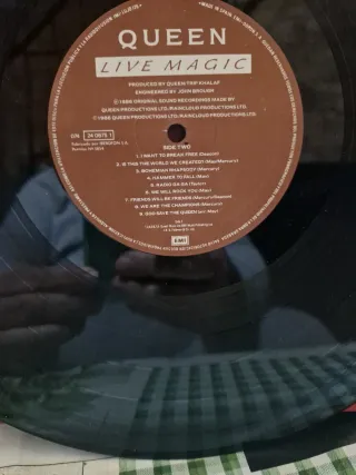 Vinilo Queen Live Magic
