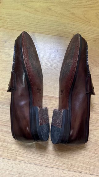 MOCASINES ANTIFAZ CALCE ZAPATOS HOMBRE MARRON 40
