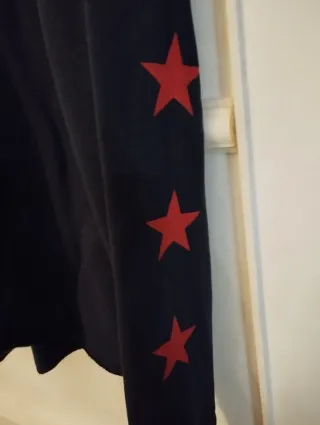 Felpa Tommy Jeans con cappuccio e stelle