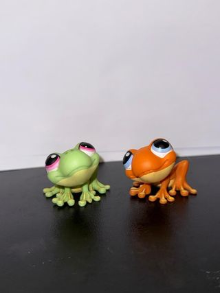 Figuras Littlest Pet Shop - 2 ranas