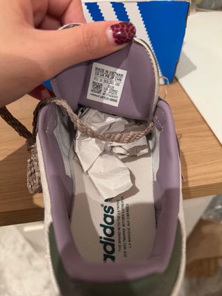 Adidas Samba OG modelo "Vintage Khaki Purple”