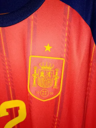 Camiseta Adidas España Talla L Carvajal