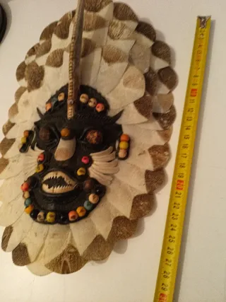 Maschera etnica maschera africana maschera legno