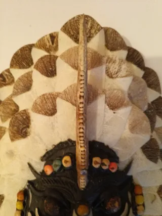 Maschera etnica maschera africana maschera legno