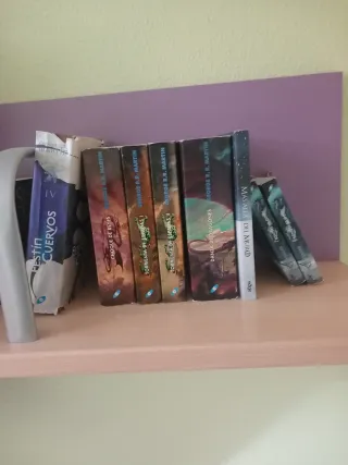 Libros juego de tronos,cancion de hielo y fuego