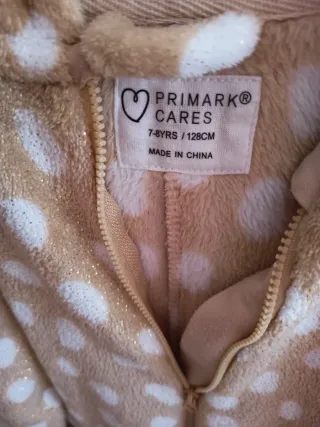 Pijama mono infantil ciervo