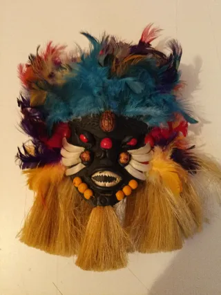 Maschera etnica maschera africana maschera legno