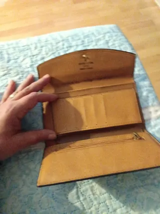 Billetes Louis Vuitton con ranuras para varias tar