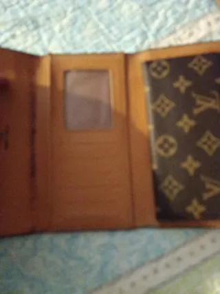 Billetes Louis Vuitton con ranuras para varias tar